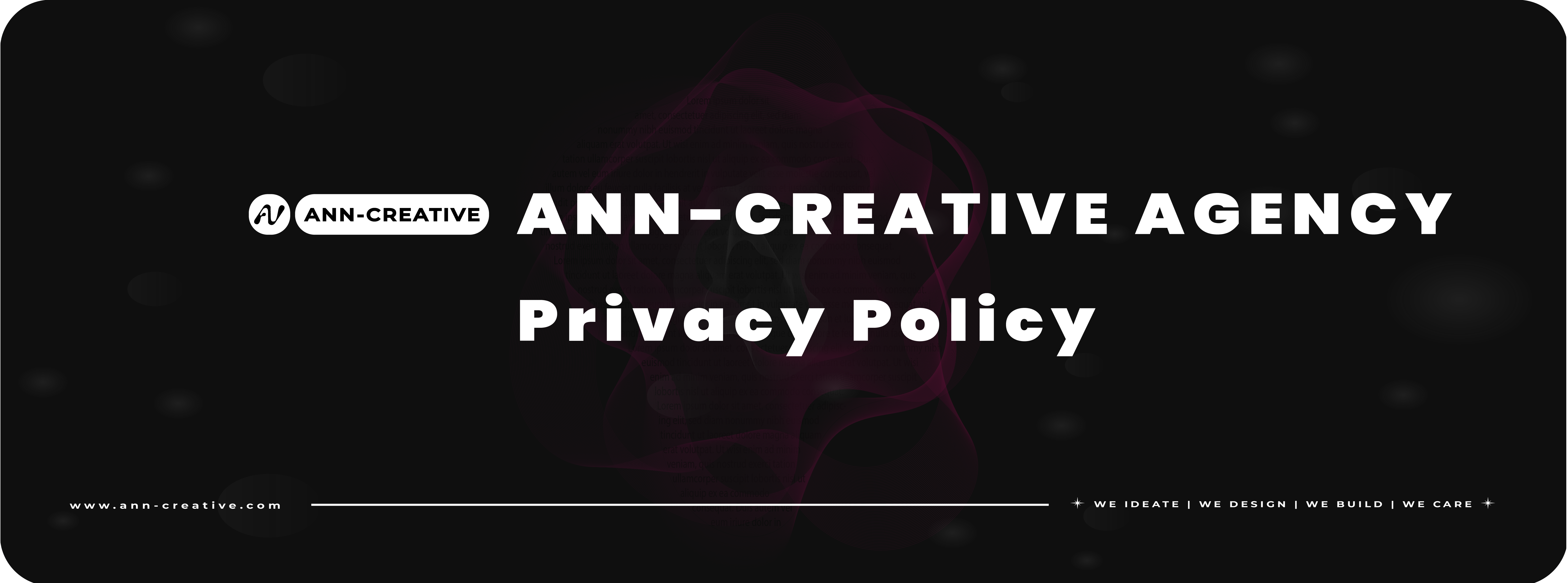 ANN CREAIVE | Privacy Policy